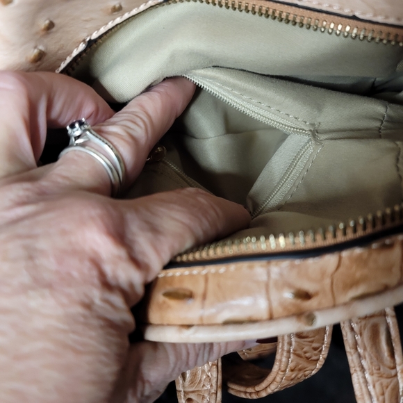 Mini Studded Taupe fashion backpack - Picture 10 of 14